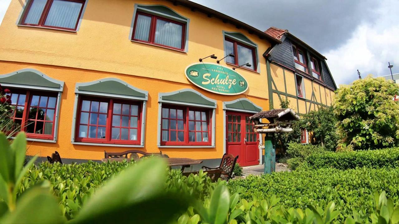 Landhaus Schulze - Ihr Hundefreundliches Hotel Im Harz ヘルツベルク・アム・ハルツ エクステリア 写真